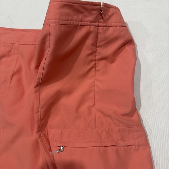 Women’s Izod Tennis golf skorts salmon pink Size 10 - Side Zipper - Picture 6 of 7